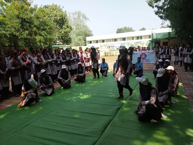 कमला नेहरू कन्या महाविद्यालय में ‘सेवा संकल्प अभियान’ के तहत स्वास्थ्य शिविर एवं नुक्कड़ नाटक आयोजित